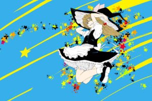 anime, Colorful, Touhou, Kirisame Marisa