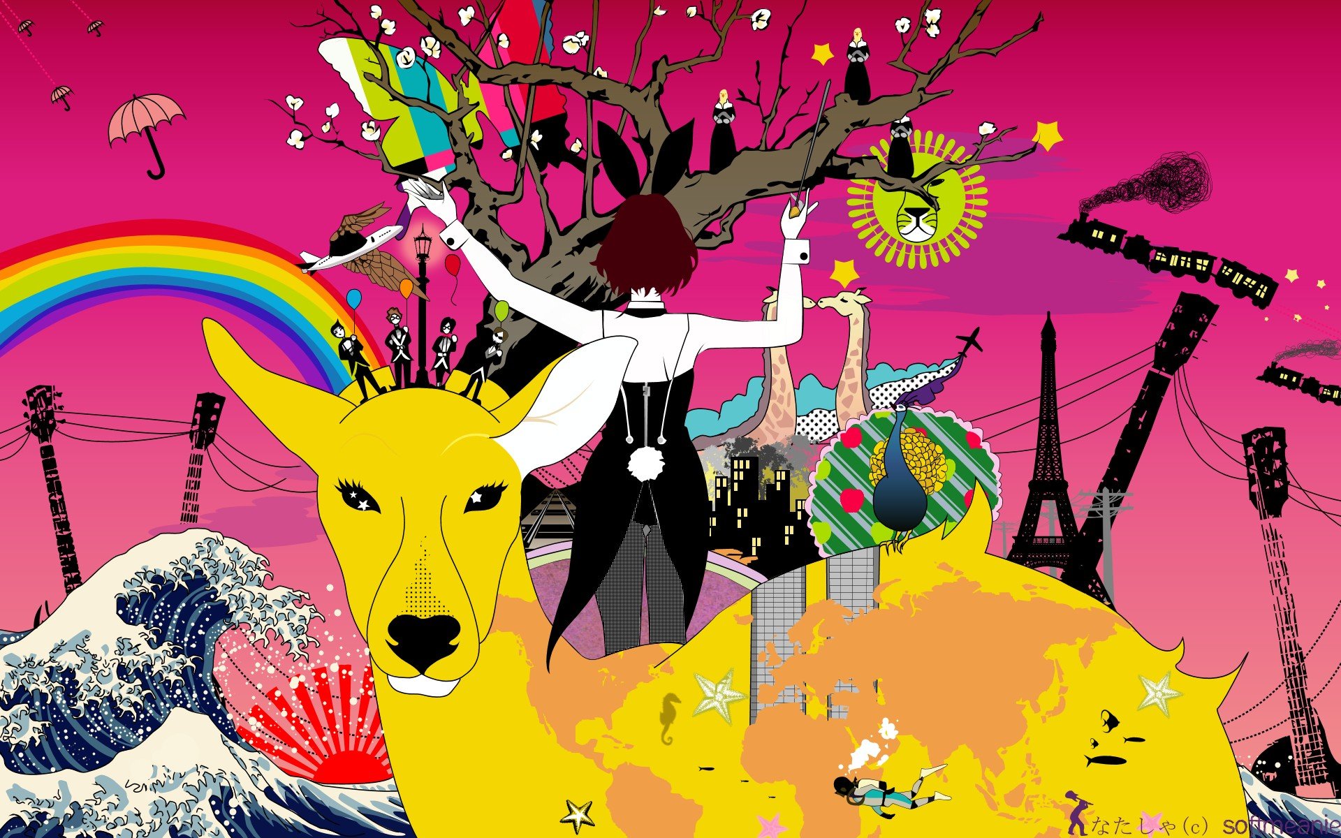 Anime Colorful Original Characters Asian Kung Fu Generation Album Covers Hd Wallpapers Desktop And Mobile Images Photos