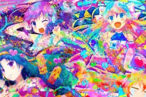anime, Colorful, Rokujouma no Shinryakusha