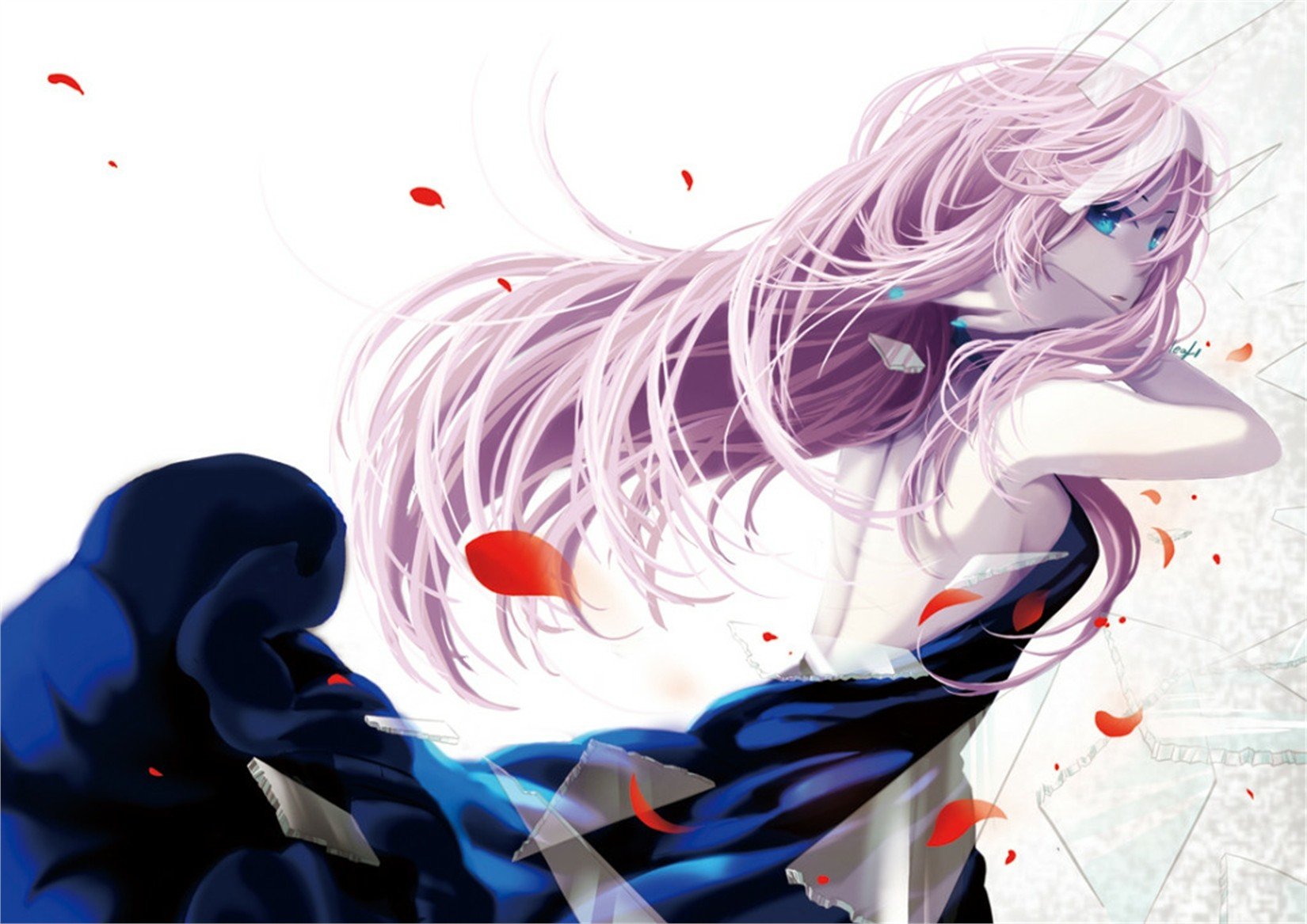anime, Colorful, Vocaloid, Megurine Luka Wallpaper