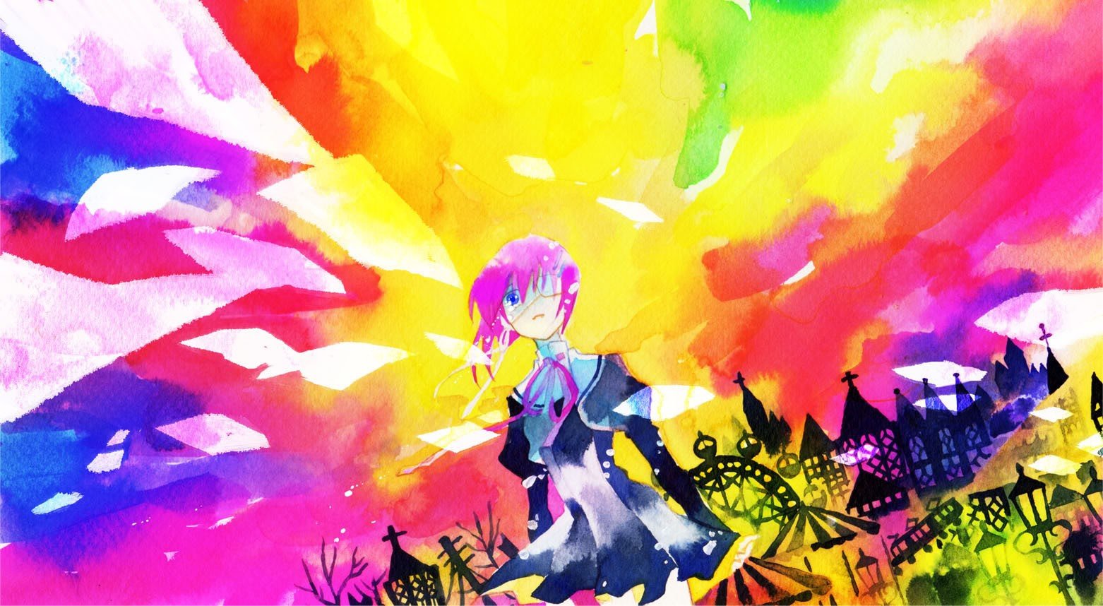 anime, Colorful, Ef   a fairy tale of the two, Shindou Chihiro Wallpaper