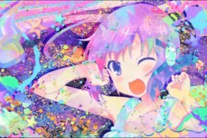 anime, Colorful, Invaders of Rokujouma, Sanae Higashihongan