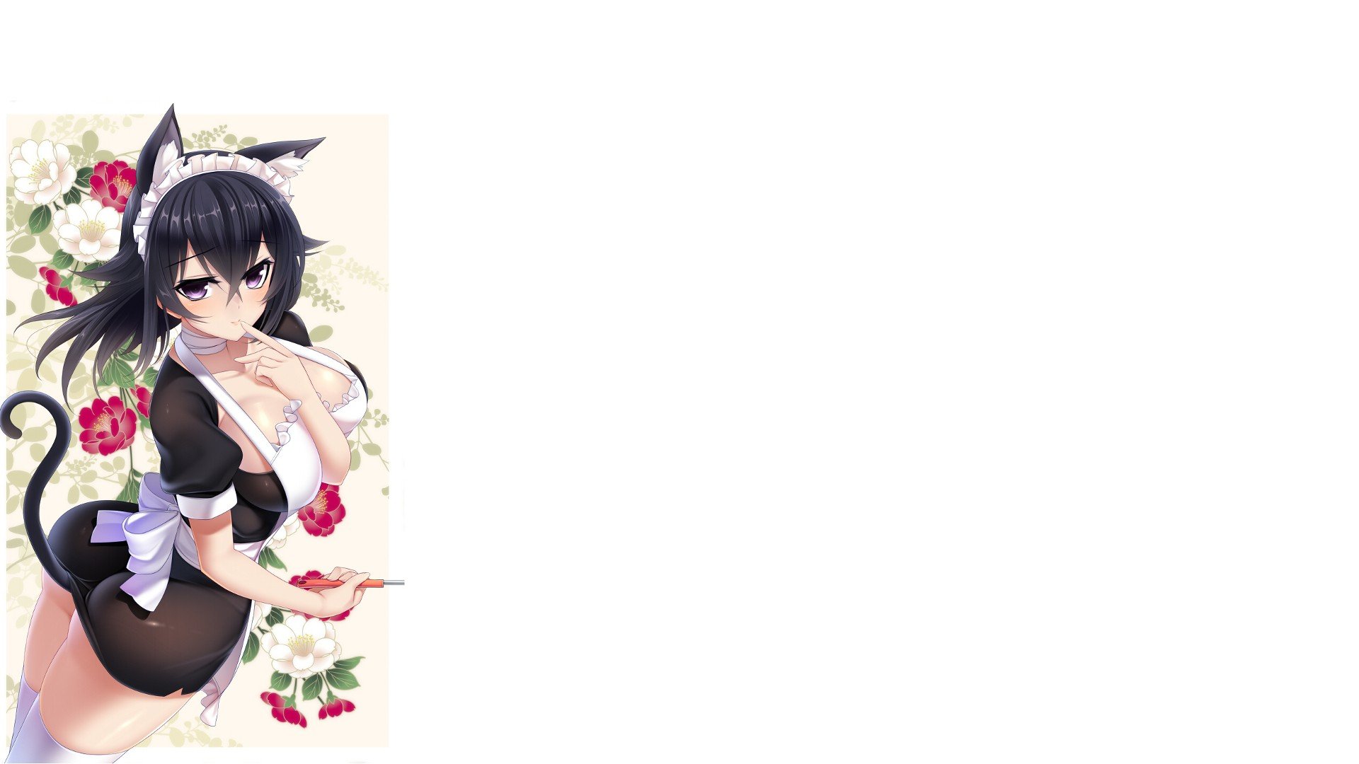 animal ears, Anime girls, Maid outfit, Nekomimi, Original characters Wallpaper