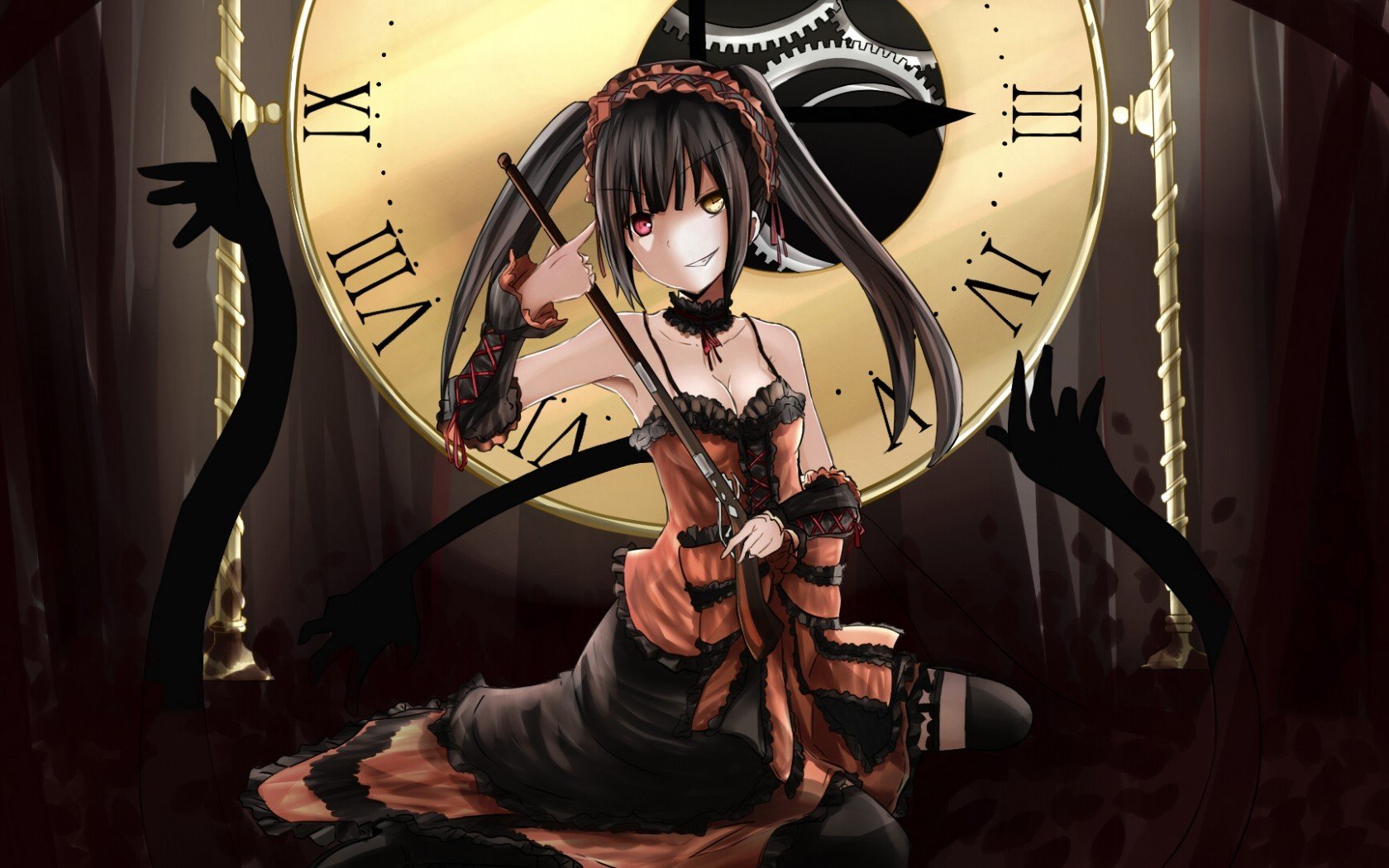 Kurumi tokisaki date a live anime HD phone wallpaper  Peakpx