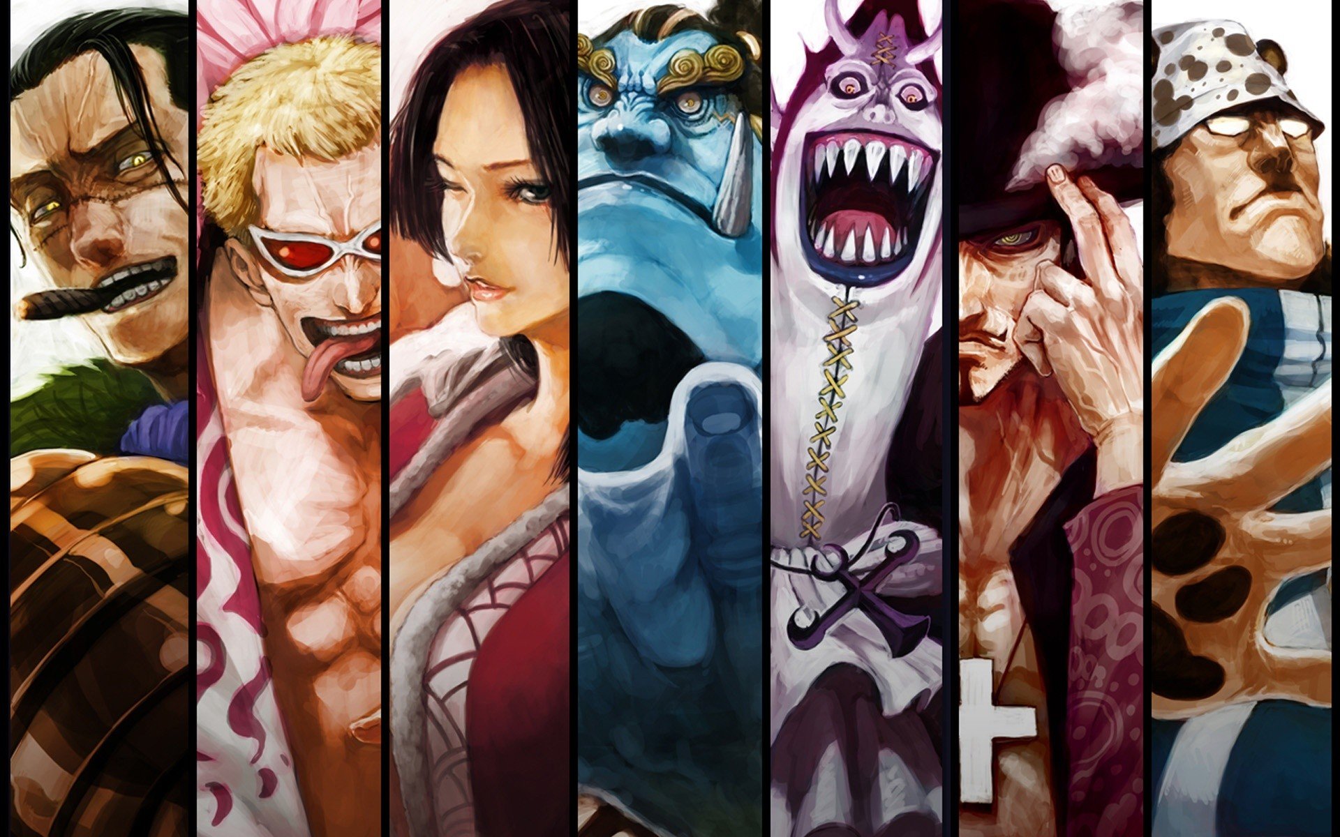 One Piece, Boa Hancock, Panels Wallpaper