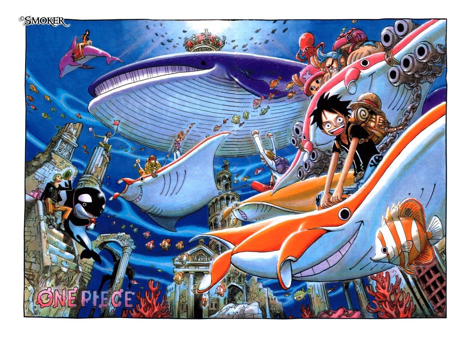 One Piece, Monkey D. Luffy, Roronoa Zoro, Nami, Sanji, Tony Tony Chopper, Usopp Wallpaper