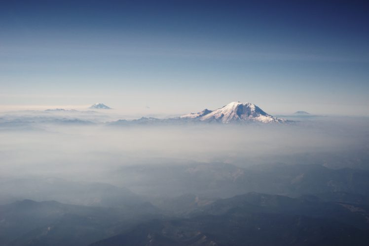 mountains, Mist, Nature HD Wallpaper Desktop Background
