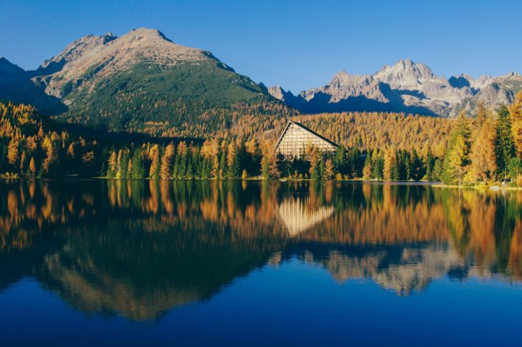 lake, Mountains, Water, Sky HD Wallpaper Desktop Background