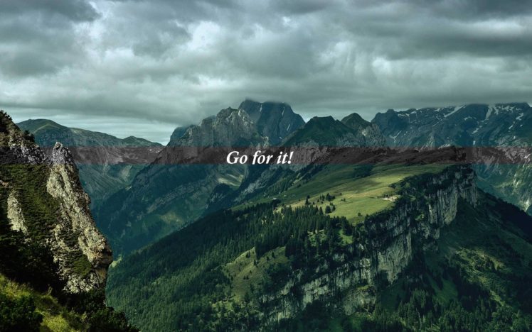 landscape, Motivational, Mountains HD Wallpaper Desktop Background