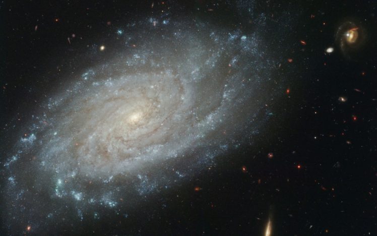 space, Galaxy, Spiral galaxy HD Wallpaper Desktop Background