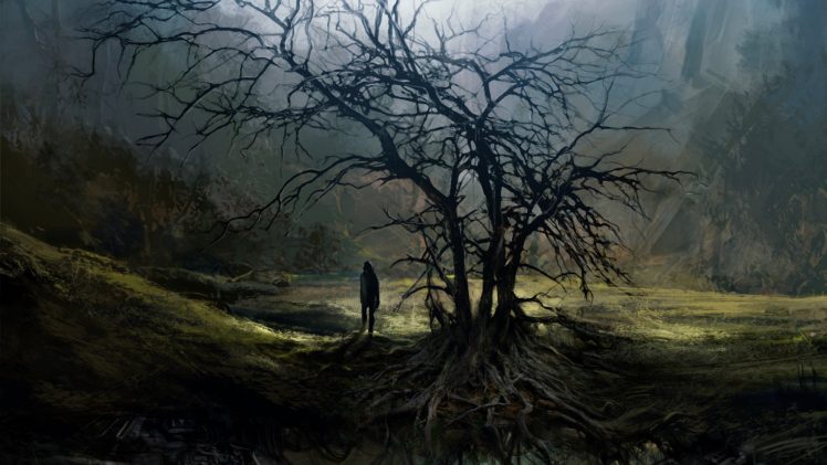 Klayton, Argyle Park, Circle of Dust, Alone, Misguided (Album), Dead trees HD Wallpaper Desktop Background
