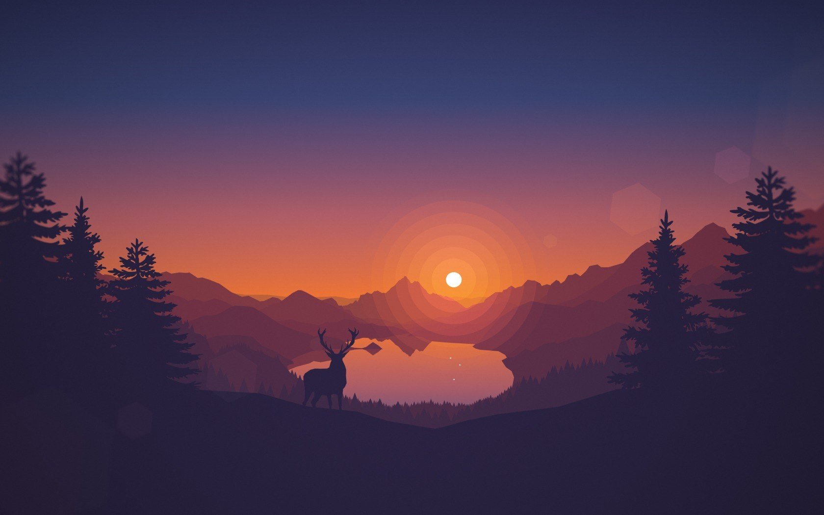 deer, Firewatch HD Wallpapers / Desktop and Mobile Images & Photos