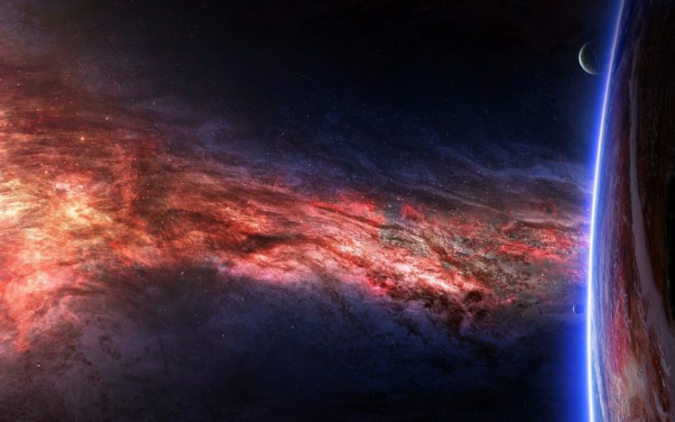 space art, Space, Nebula, Planet HD Wallpaper Desktop Background