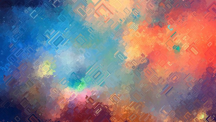 abstract, Colorful, Digital art HD Wallpaper Desktop Background