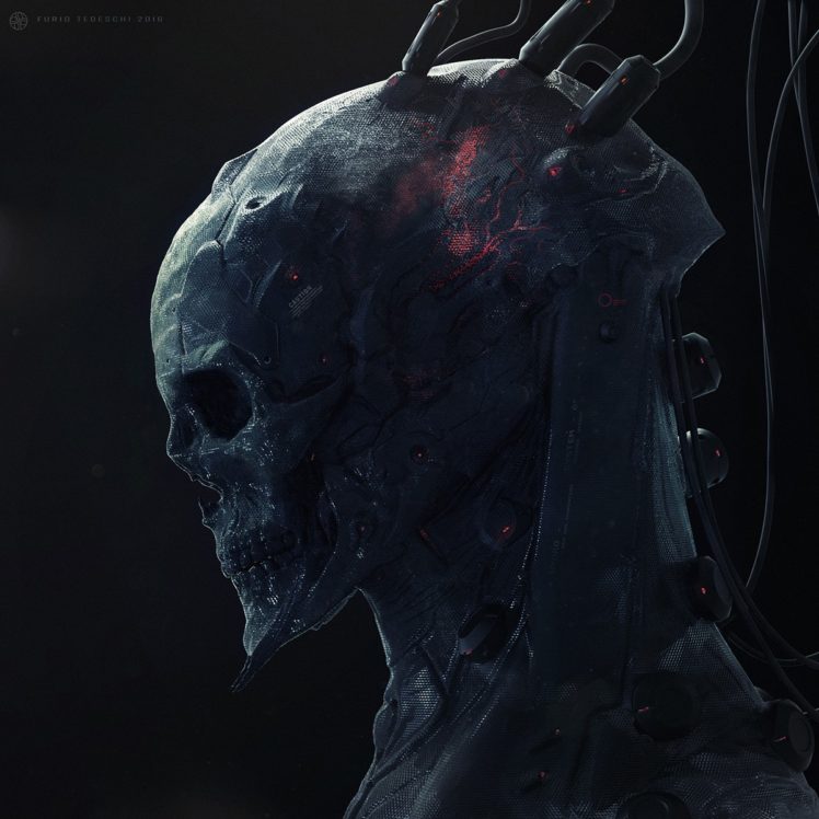 CGI, Skull HD Wallpaper Desktop Background