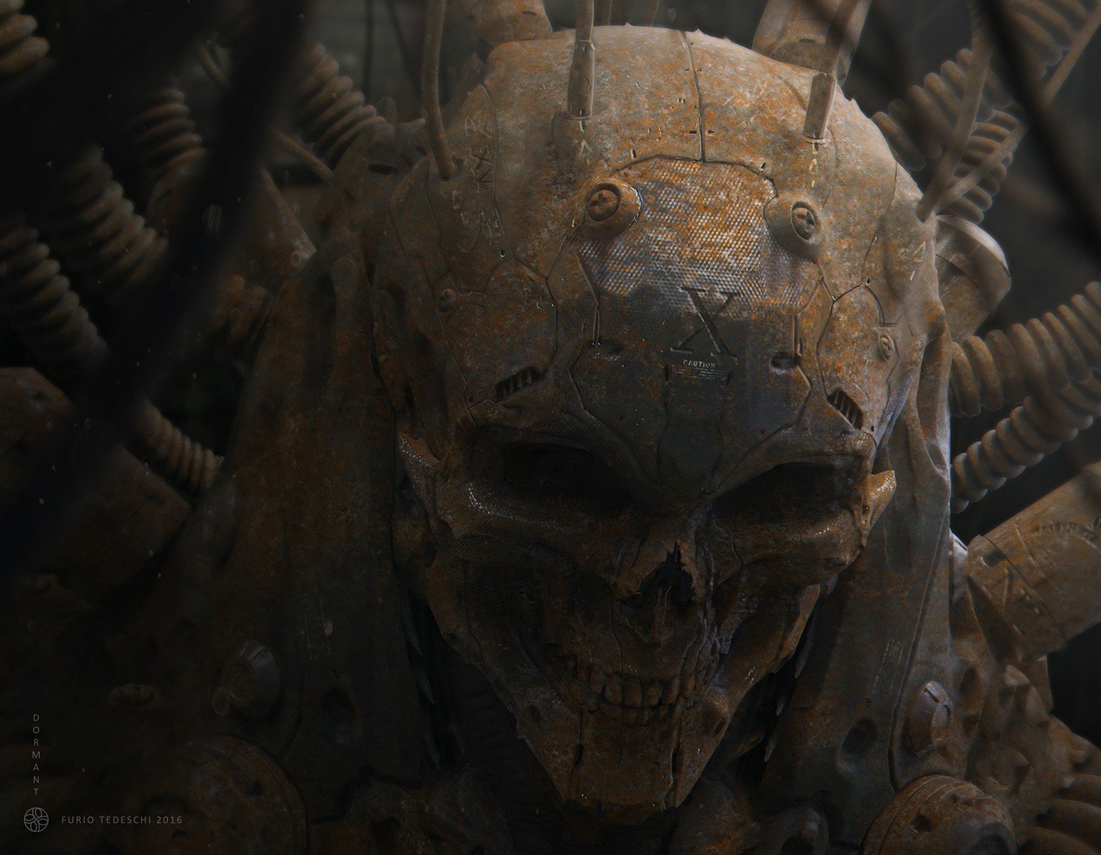 CGI, Skull Wallpaper