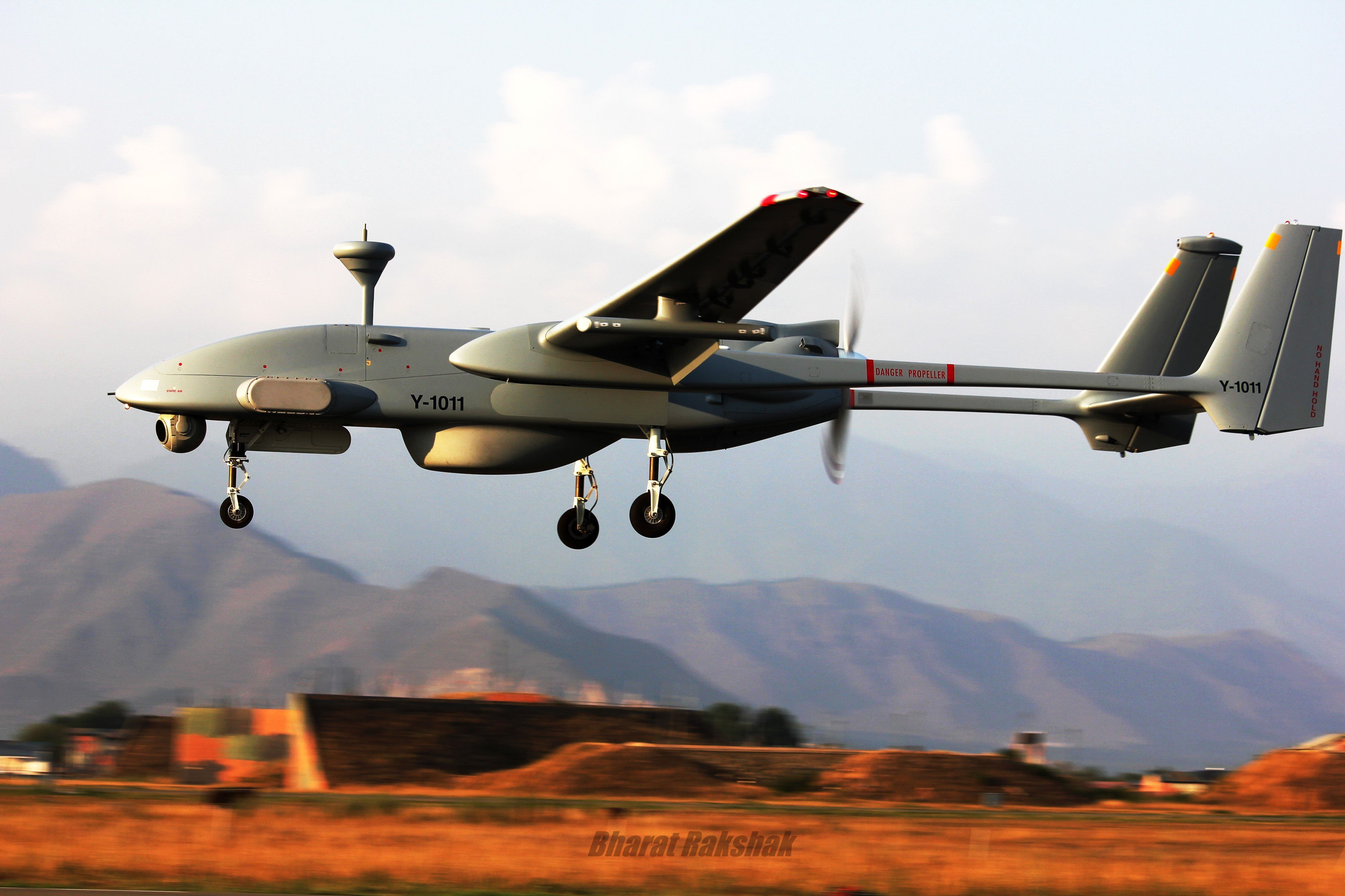Heron UAV, Drone Wallpaper