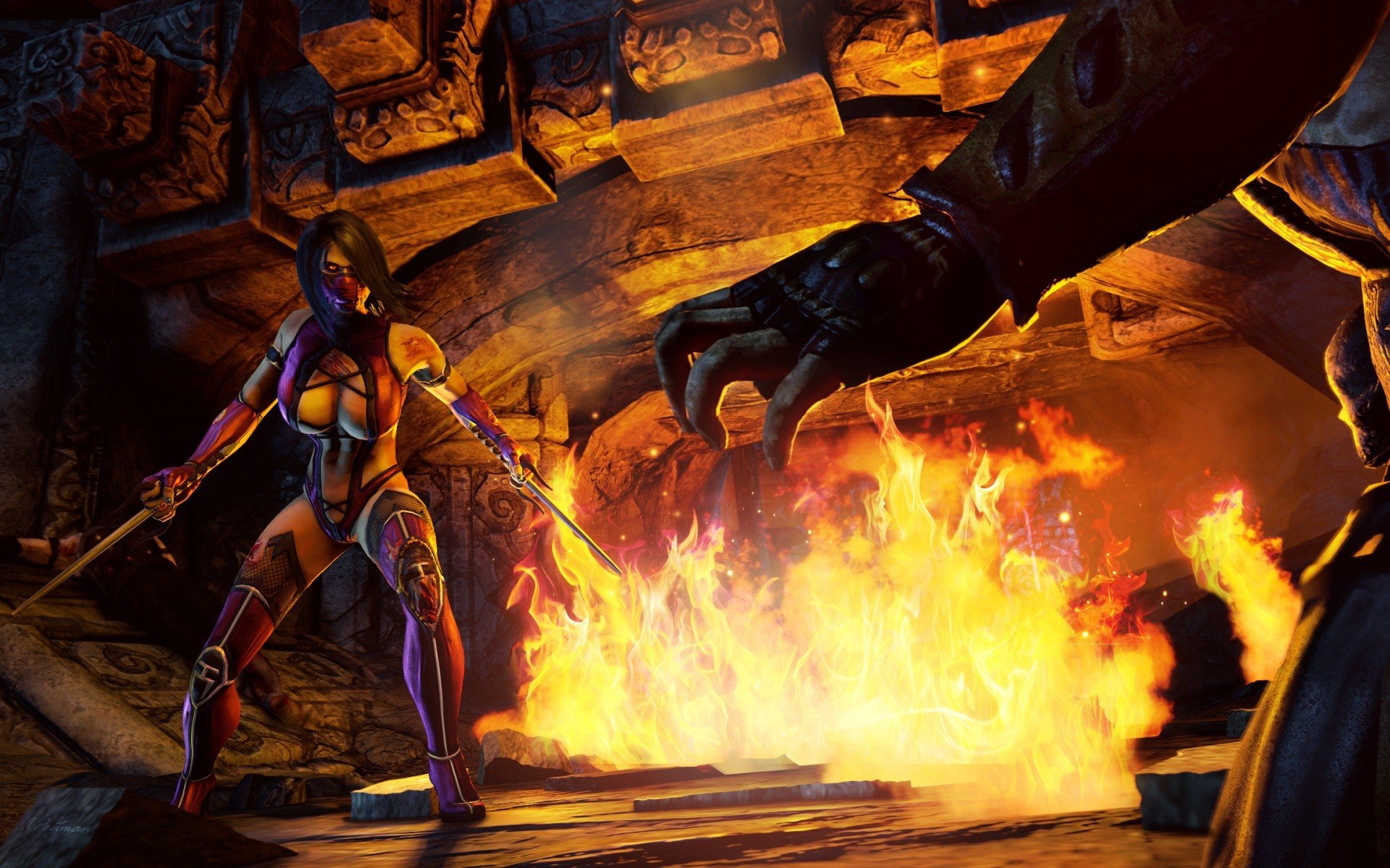 video games, Mortal Kombat, Mileena HD Wallpapers / Desktop and Mobile