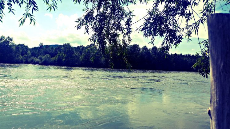 landscape, River, Summer, Serbia, Trees HD Wallpaper Desktop Background