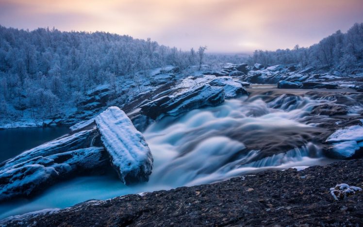 nature, Ice, Water, Landscape HD Wallpaper Desktop Background
