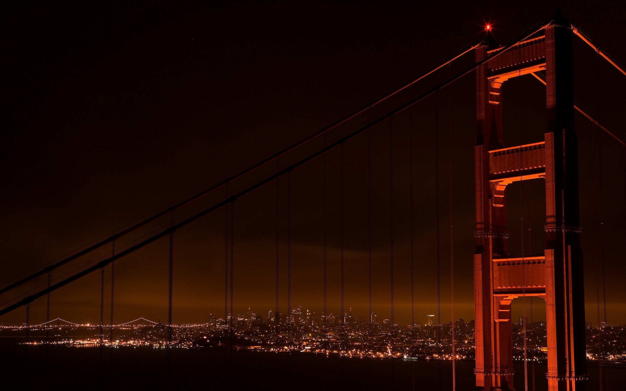 San Francisco, Bridge, Cityscape Wallpaper