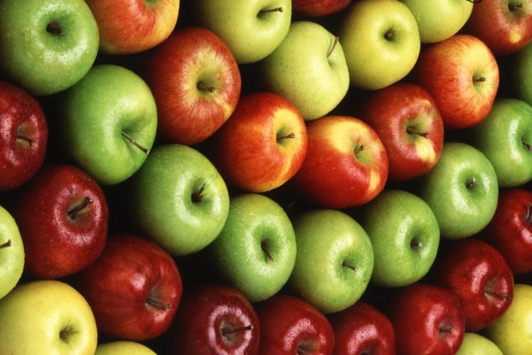 apples, Colorful, Fruit, Symmetry HD Wallpaper Desktop Background