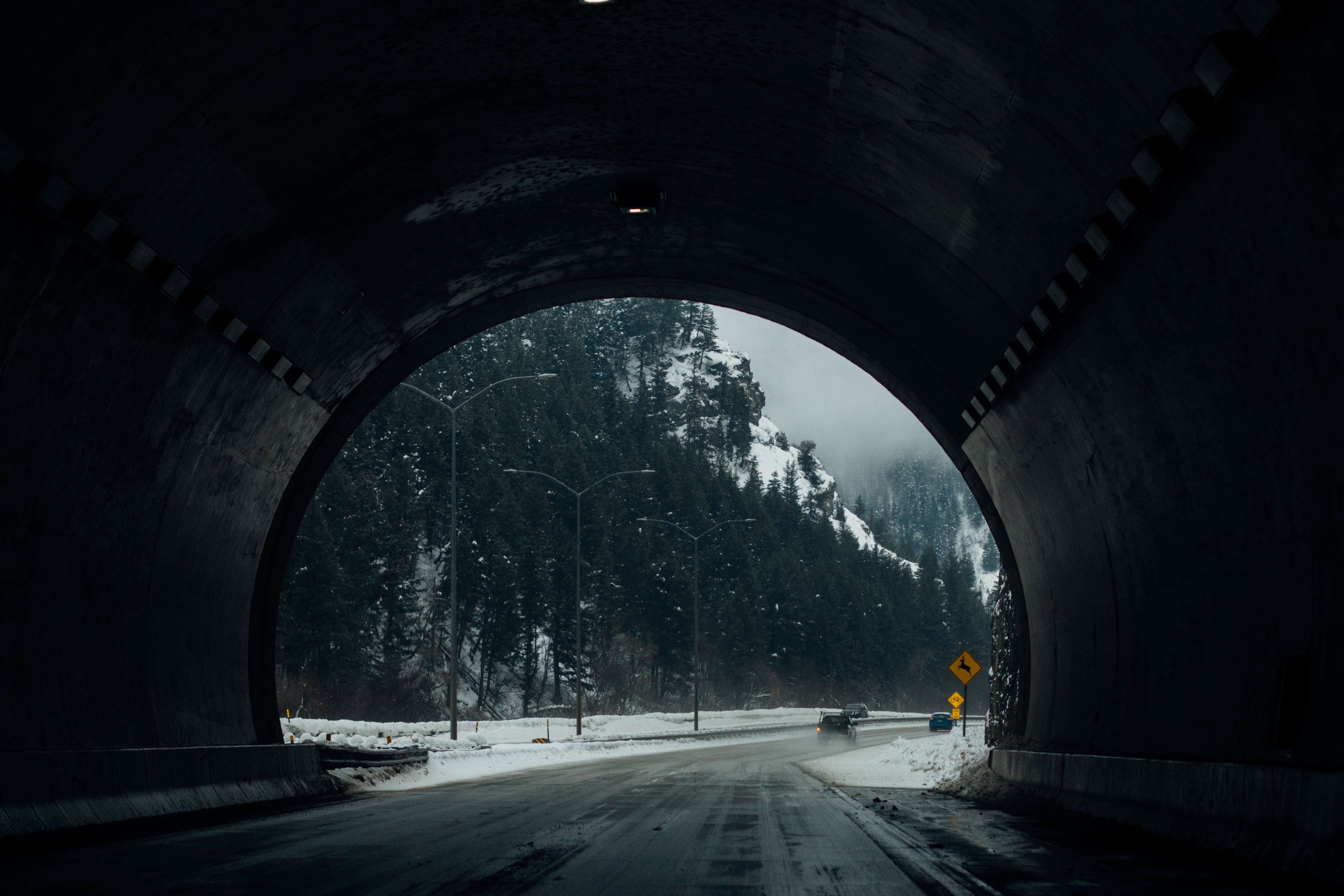 nature, Road, Snow, Trees Wallpaper