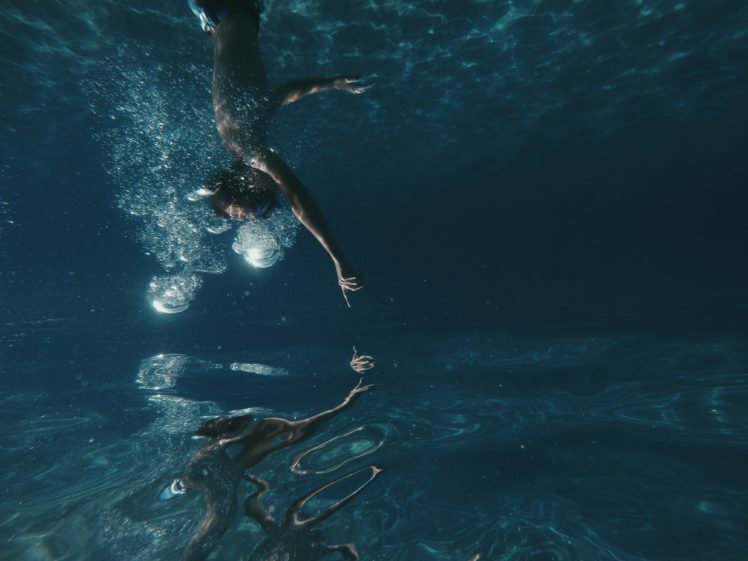 underwater, Bubbles, Nature HD Wallpaper Desktop Background