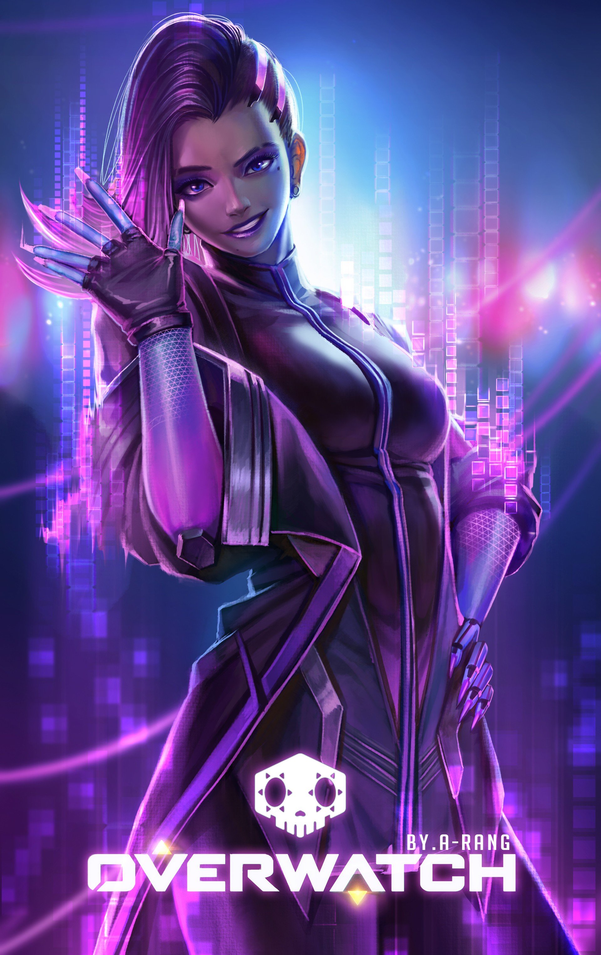 Overwatch Sombra Hd Wallpapers Desktop And Mobile Images Photos