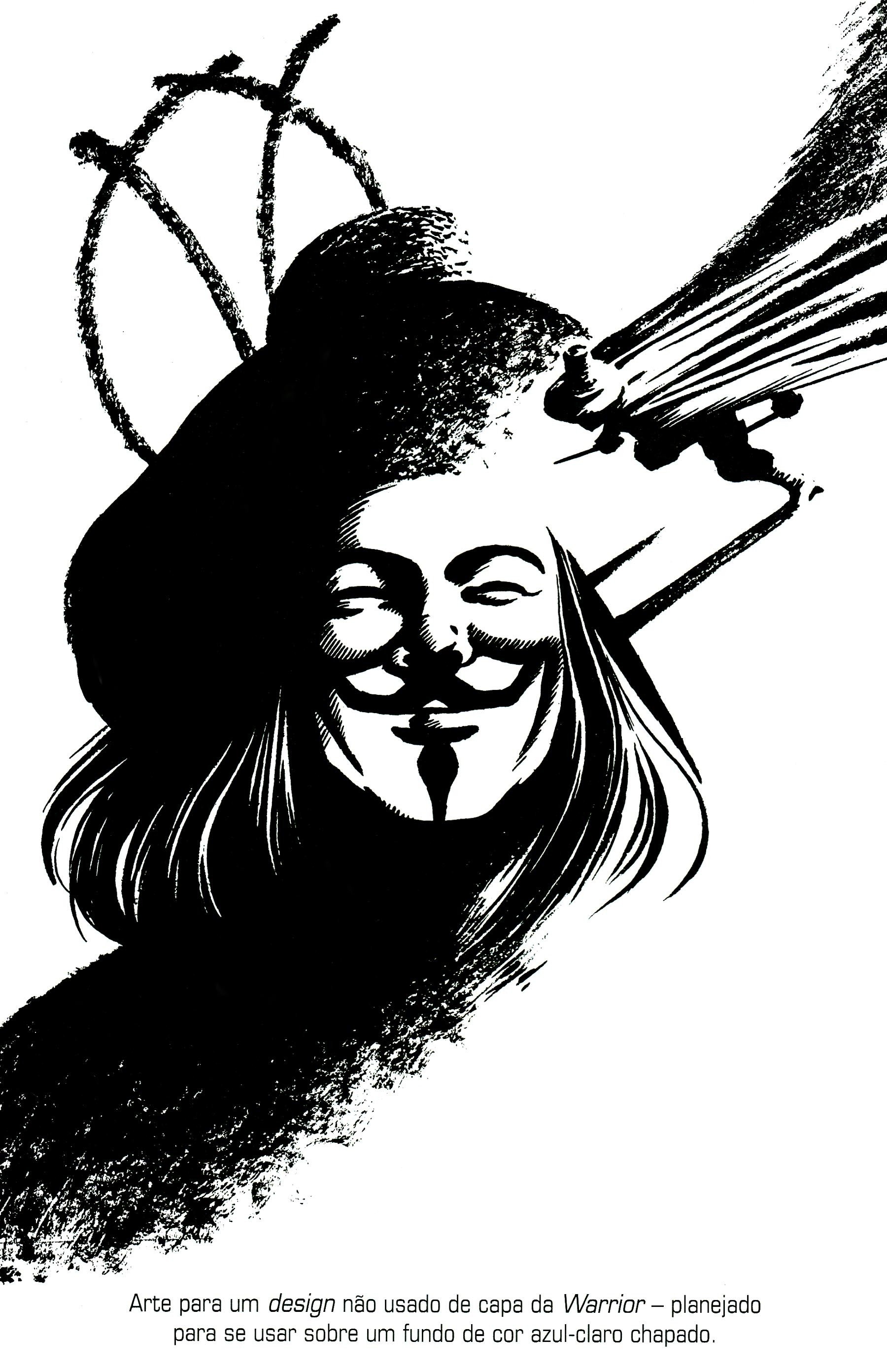 David Lloyd, Alan Moore, V for Vendetta, V Wallpaper