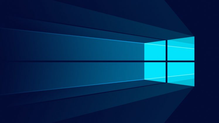 Windows 10, Minimalism, Logo HD Wallpaper Desktop Background