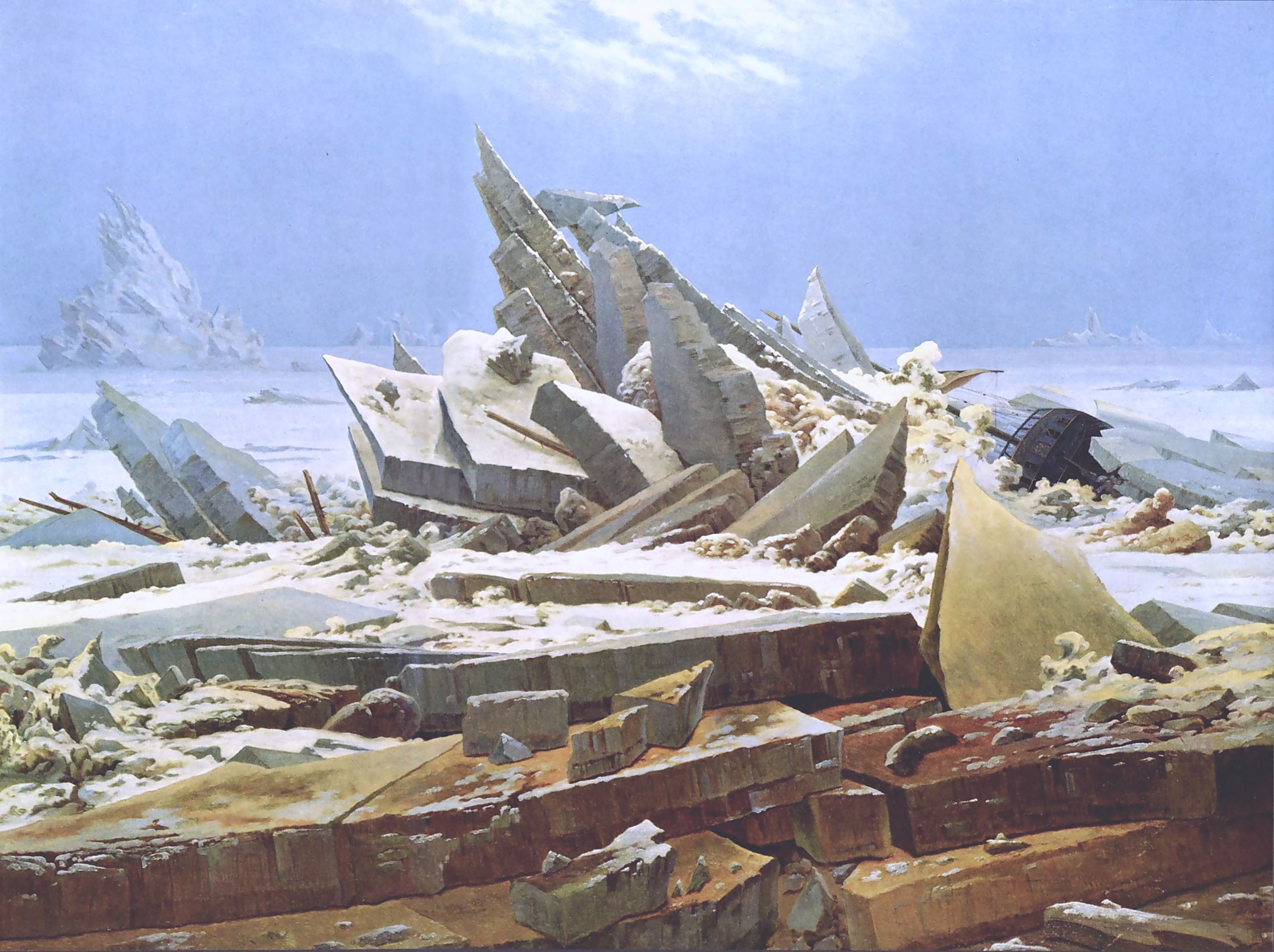 painting, Landscape, Caspar David  Friedrich Wallpaper