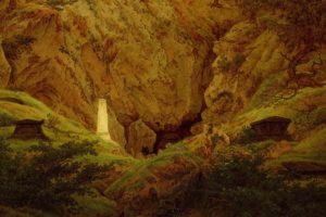 painting, Landscape, Caspar David Friedrich