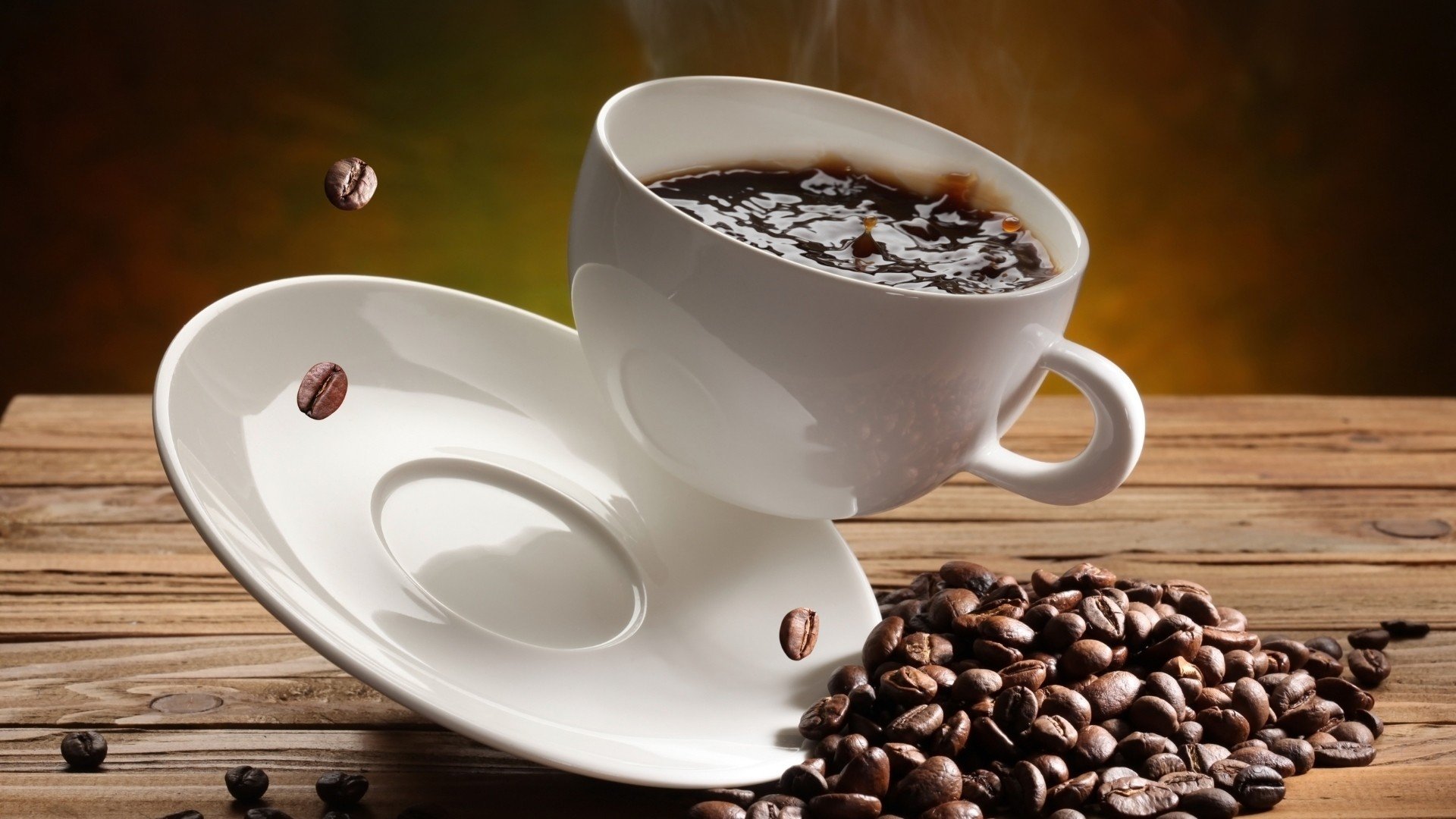 Coffee Cup Coffee Beans HD Wallpapers Desktop And Mobile Images 