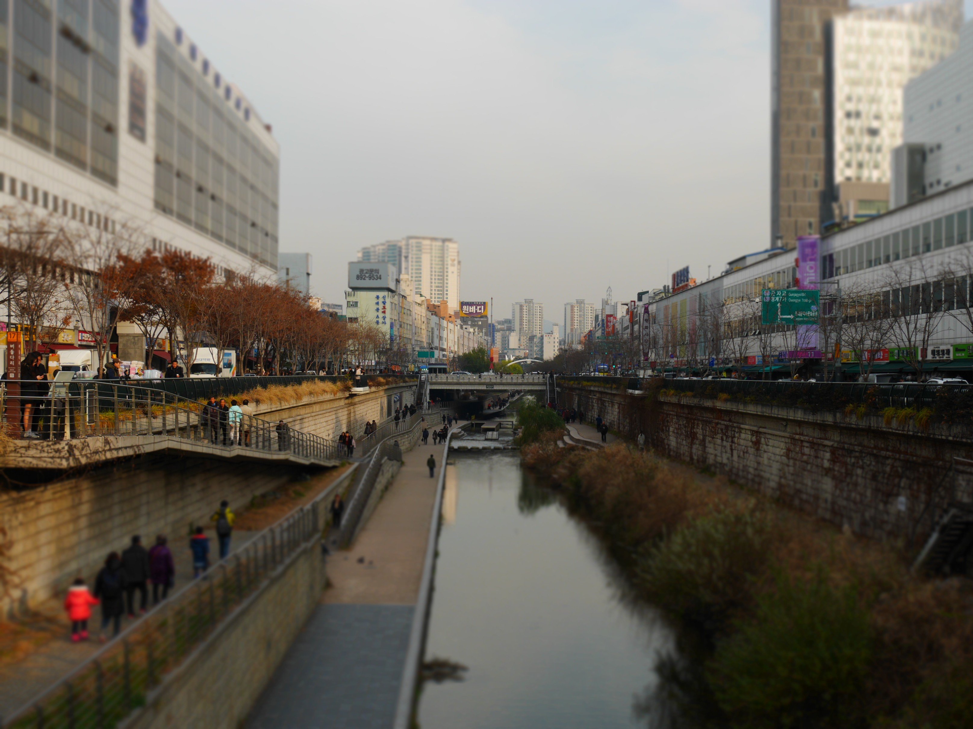 Chunggyechun, Seoul, South Korea, Republic of Korea, Canal Wallpaper