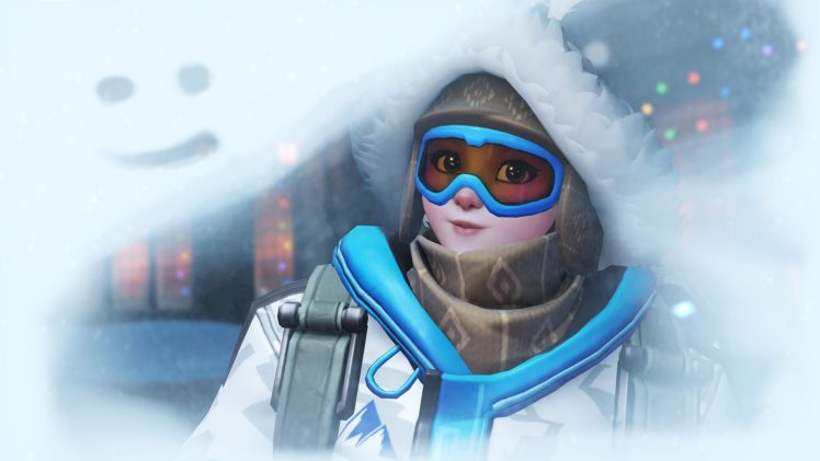 Overwatch, Snow, Mei (Overwatch) HD Wallpaper Desktop Background