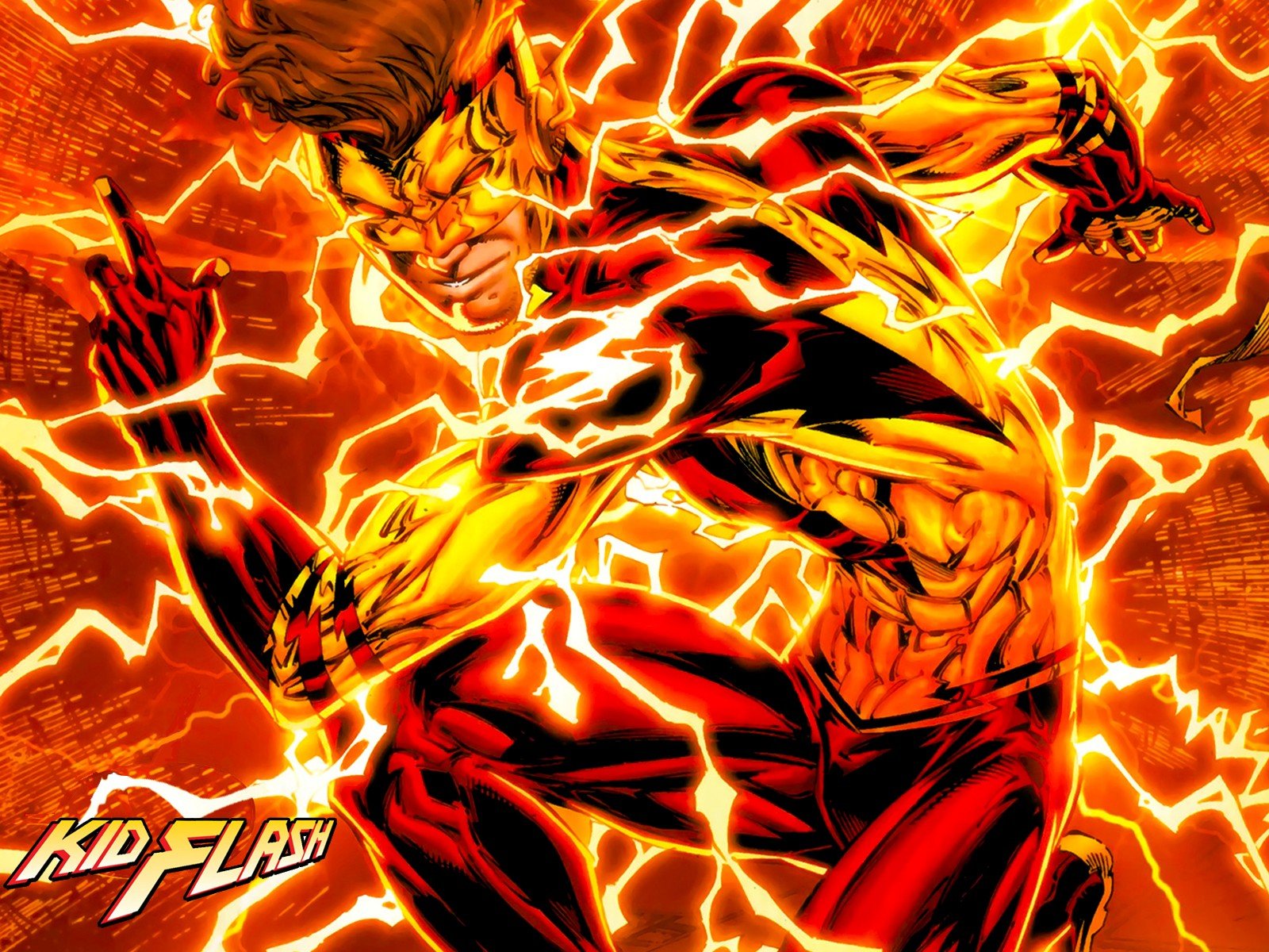 Kid Flash, Superhero Wallpaper