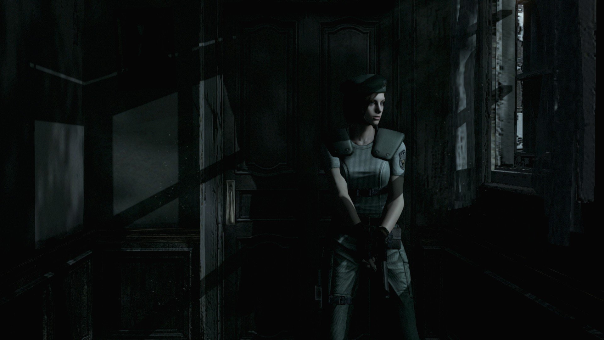 Resident Evil, Resident  Evil HD Remaster, Jill Valentine, Spencer mansion Wallpaper