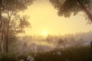 Everybody&039;s Gone to the Rapture, In game, Landscape, Sunset