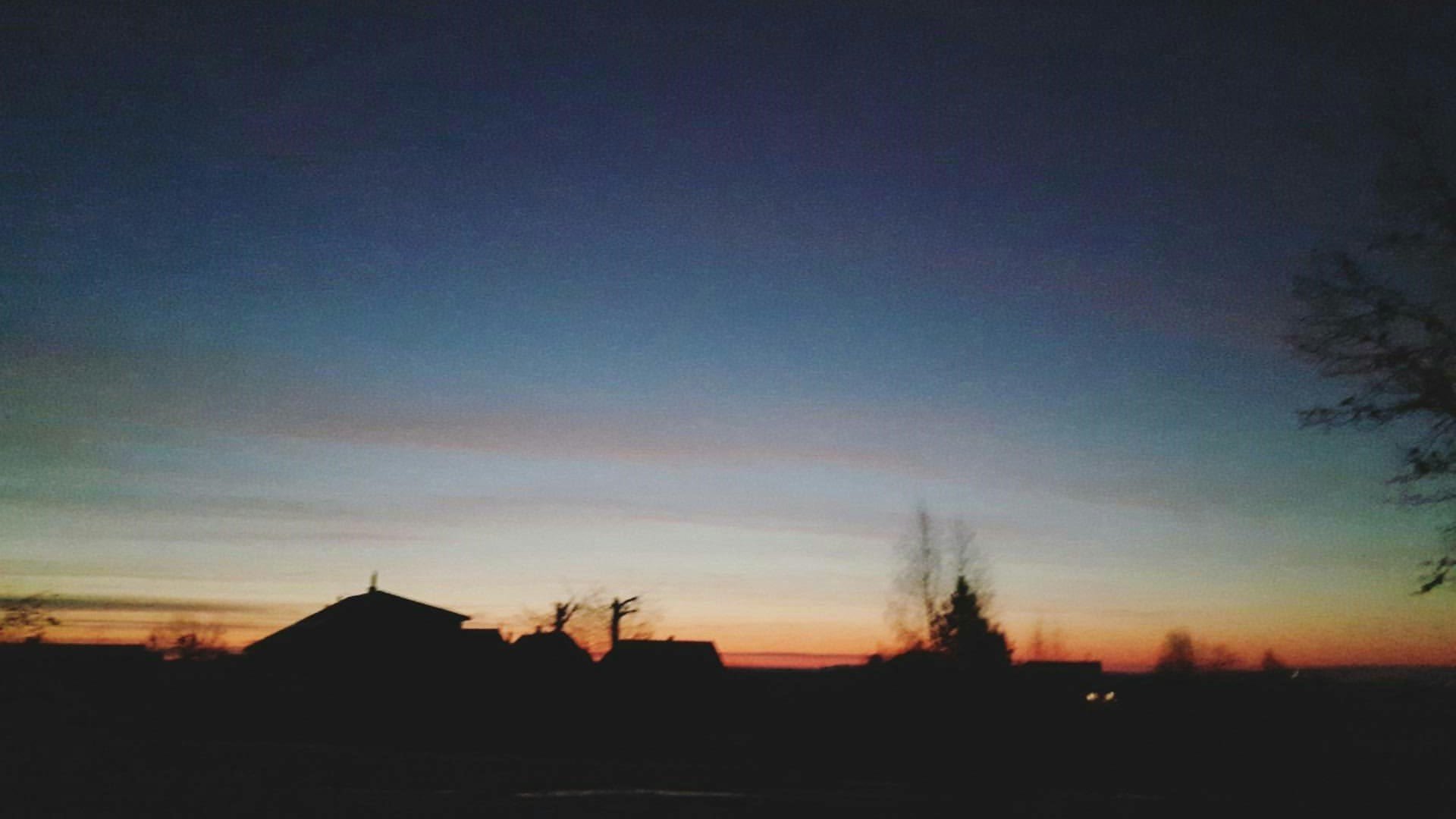 landscape, Blurred, Morning, Sunrise, Silhouette, Lights, Photography Wallpaper