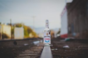 railway, Bottles, Vodka