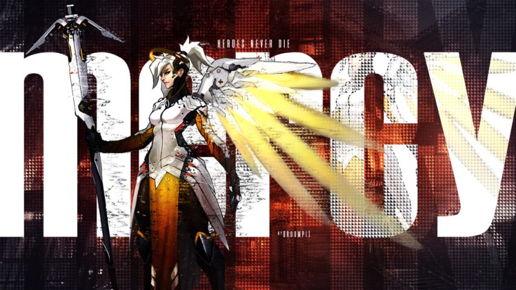 Mercy (Overwatch), Overwatch HD Wallpaper Desktop Background