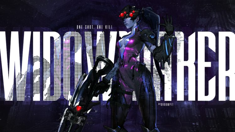 Black Widow (Overwatch), Widowmaker, Overwatch HD Wallpaper Desktop Background