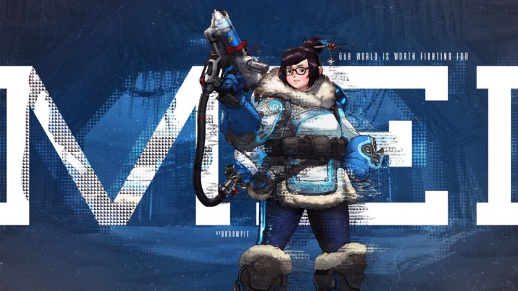 Mei (Overwatch), Overwatch HD Wallpaper Desktop Background