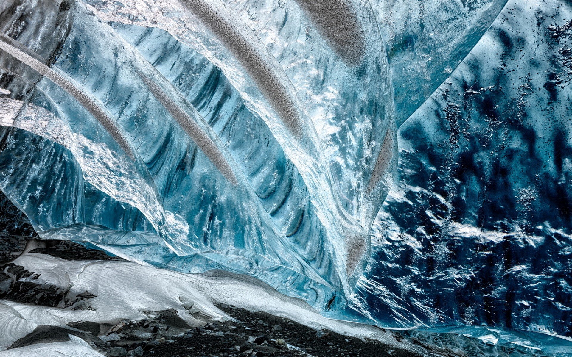 winter, Water, Ice Wallpaper