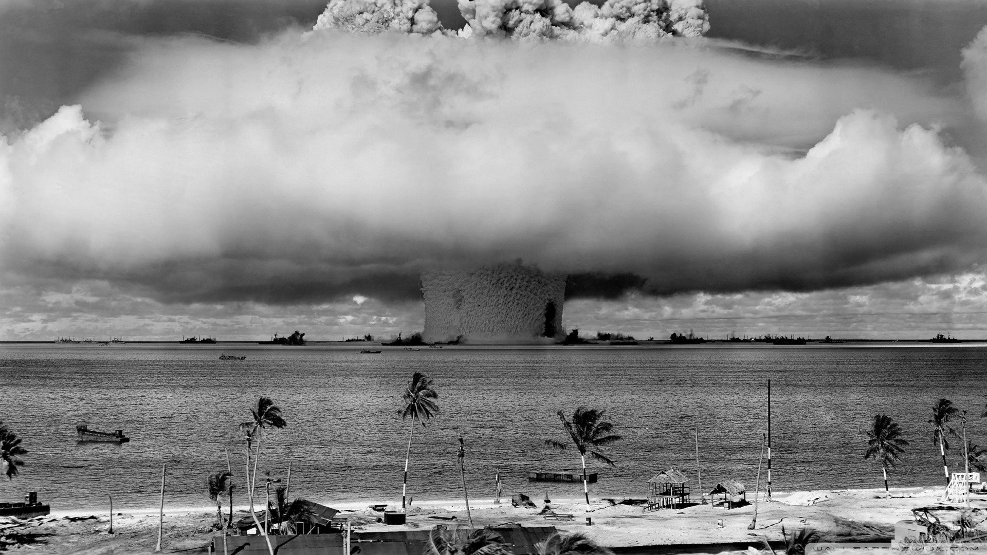 explosion, Atomic bomb Wallpaper