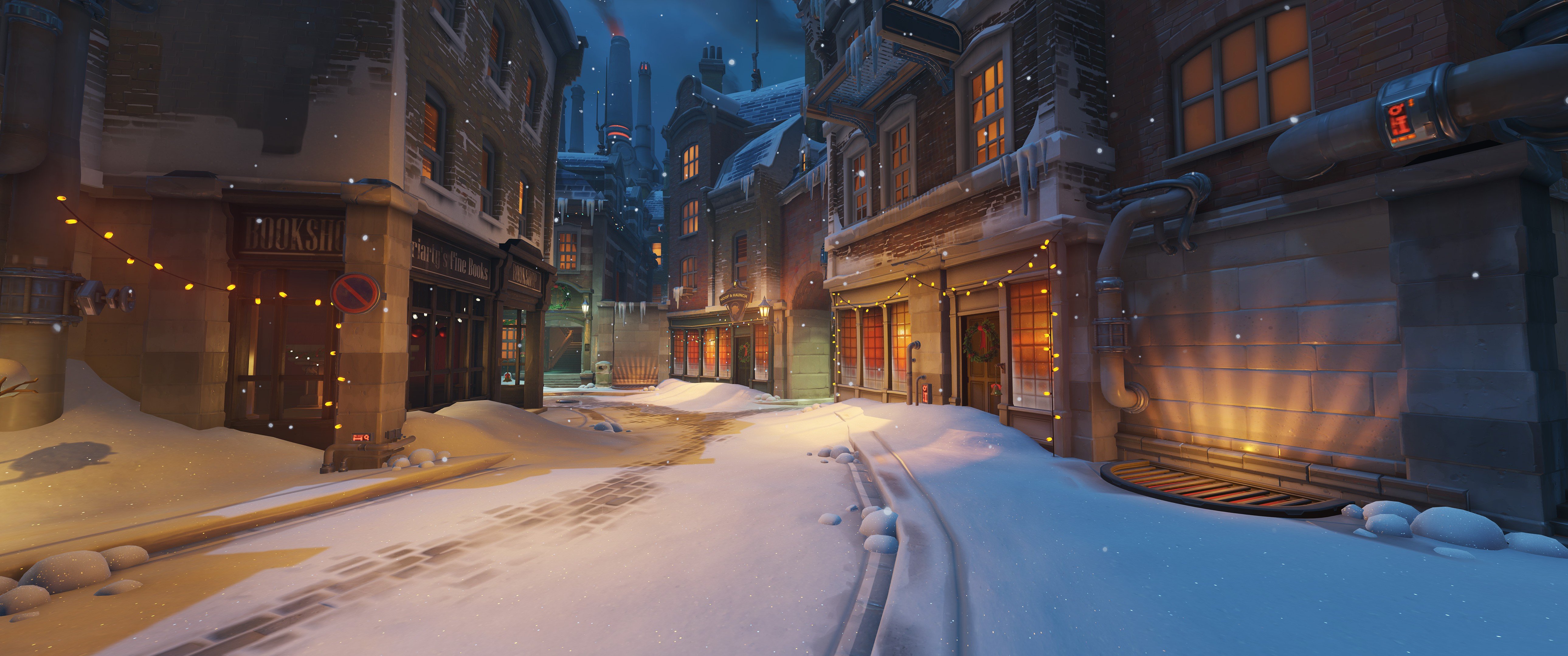 KINGSROW, Overwatch, Christmas HD Wallpapers / Desktop and Mobile