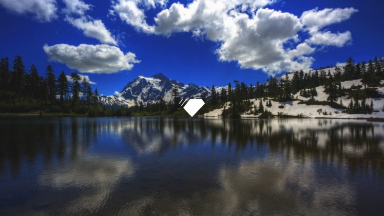 mountains, Landscape, Lake HD Wallpaper Desktop Background