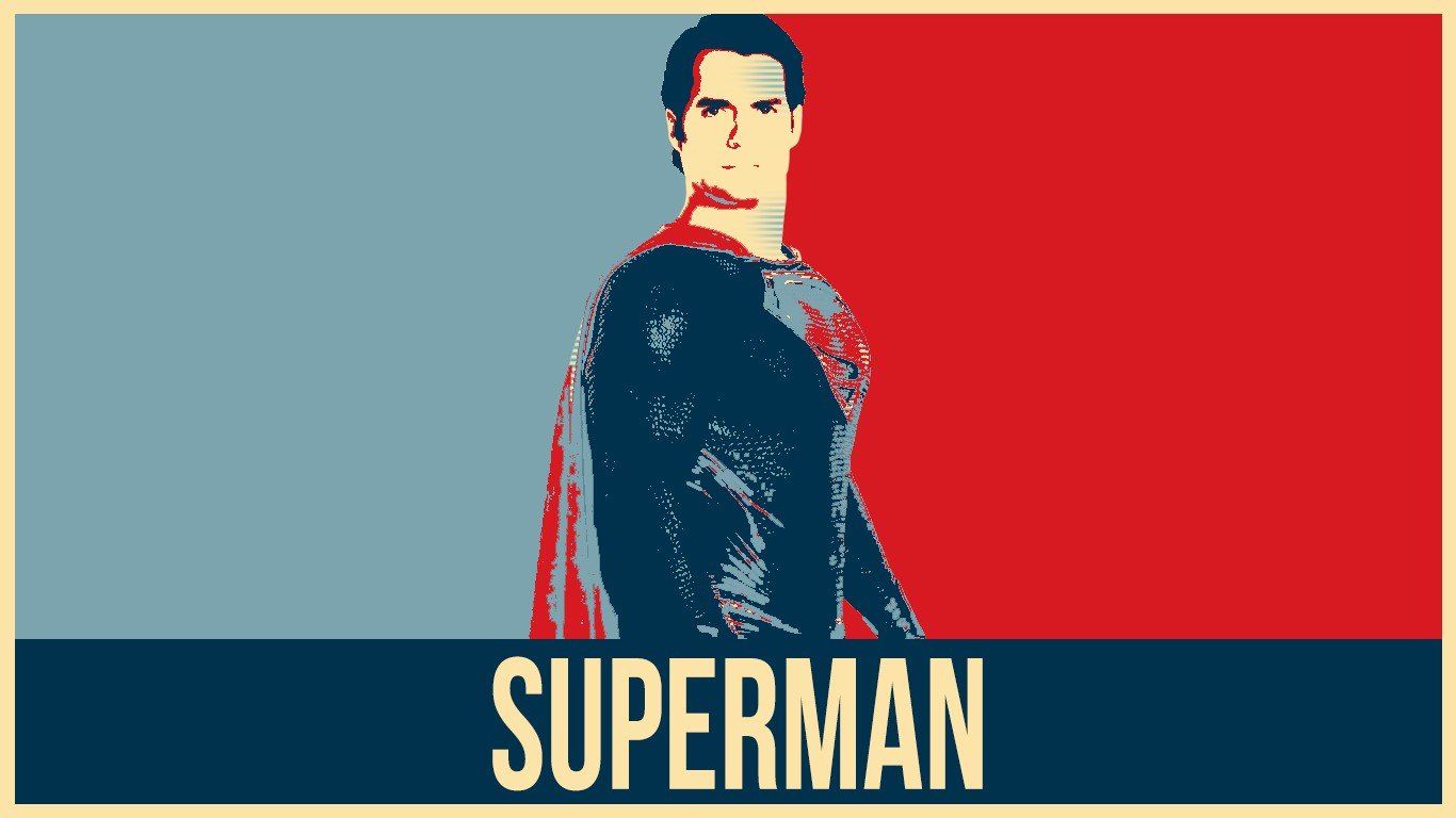 Superman, DC Comics, Poster, Justice League, Man of Steel, Hope posters Wallpaper