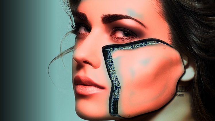 Cyber Woman, Androids, Robot HD Wallpaper Desktop Background